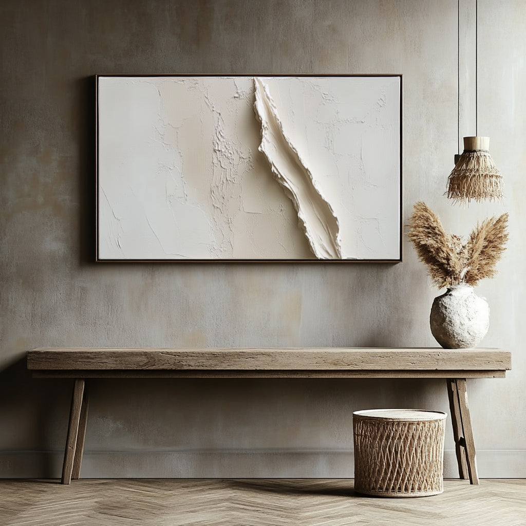 vipgallery Textured Abstract Waves in Neutral Tones-wp240828