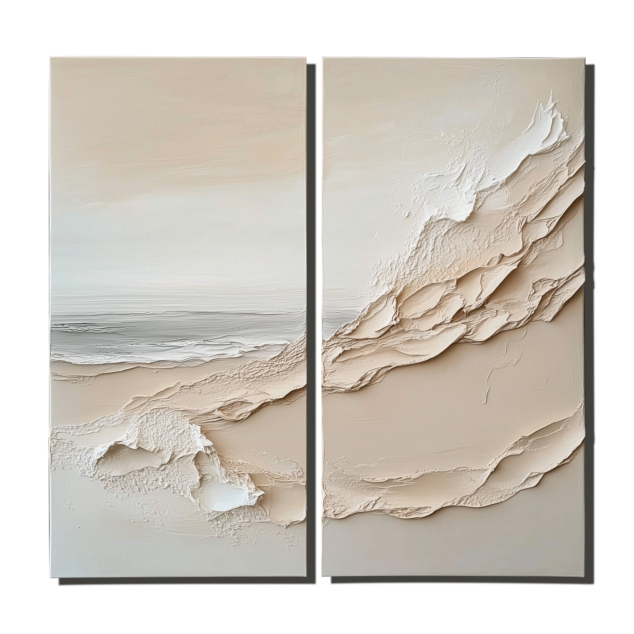 vipgallery Textured Ocean Waves in Soft Tones-wp240838