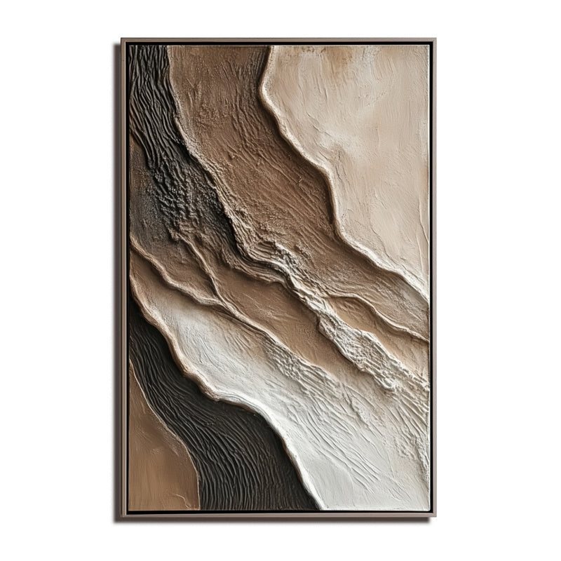 vipgallery Earthy Textured Flow Artwork-241028