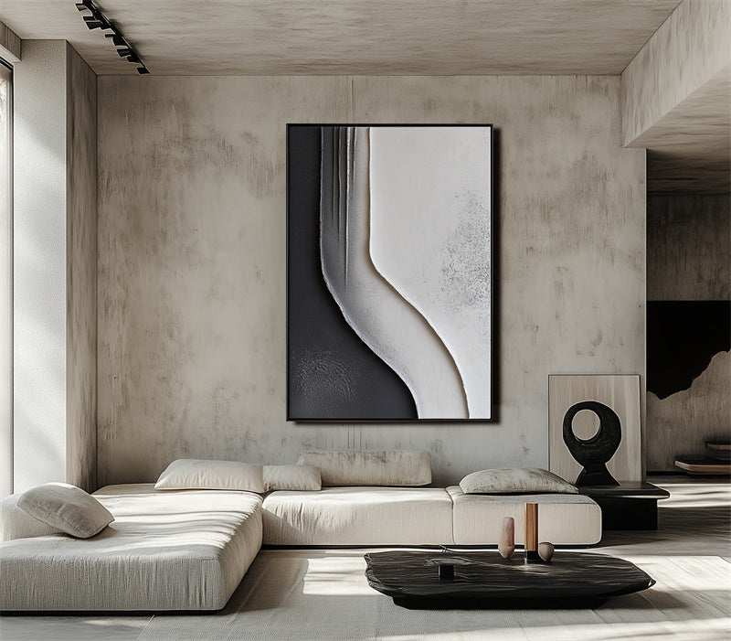 vipgallery Monochrome Flow Texture Art-241118