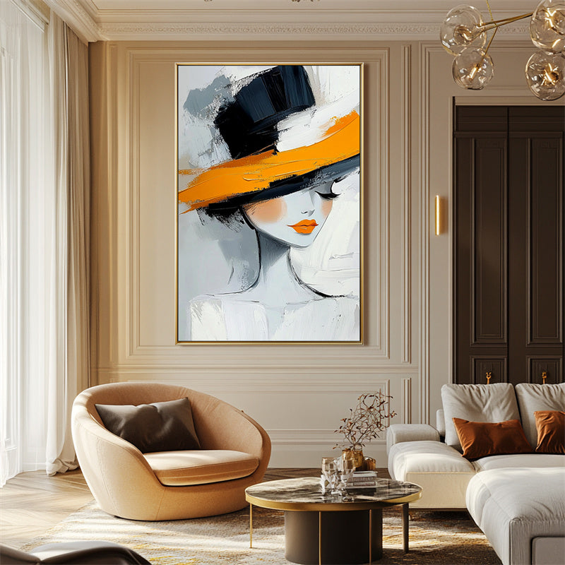 vipgallery Dynamic Black Wave Textured Art-241328