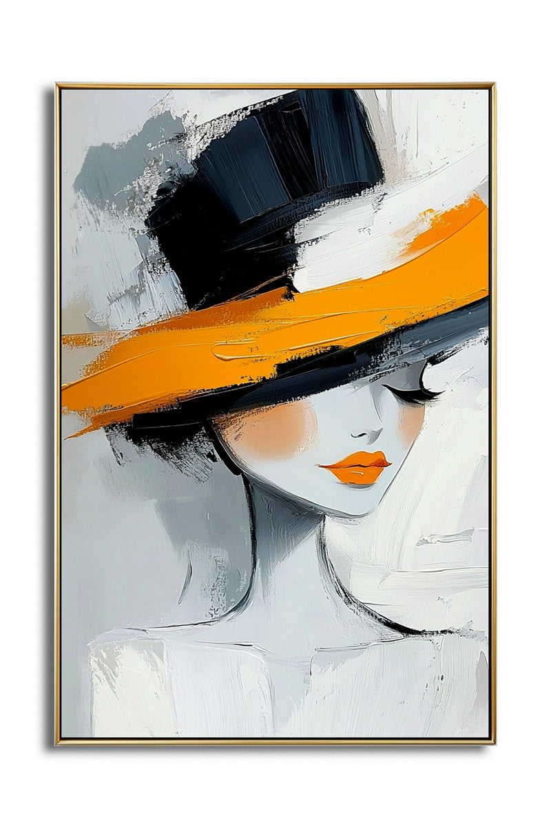 vipgallery Dynamic Black Wave Textured Art-241328