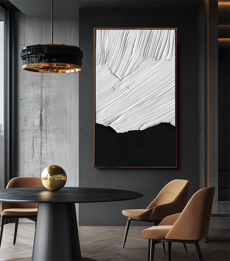 vipgallery Dual Textured Black & White Panels-wp241368