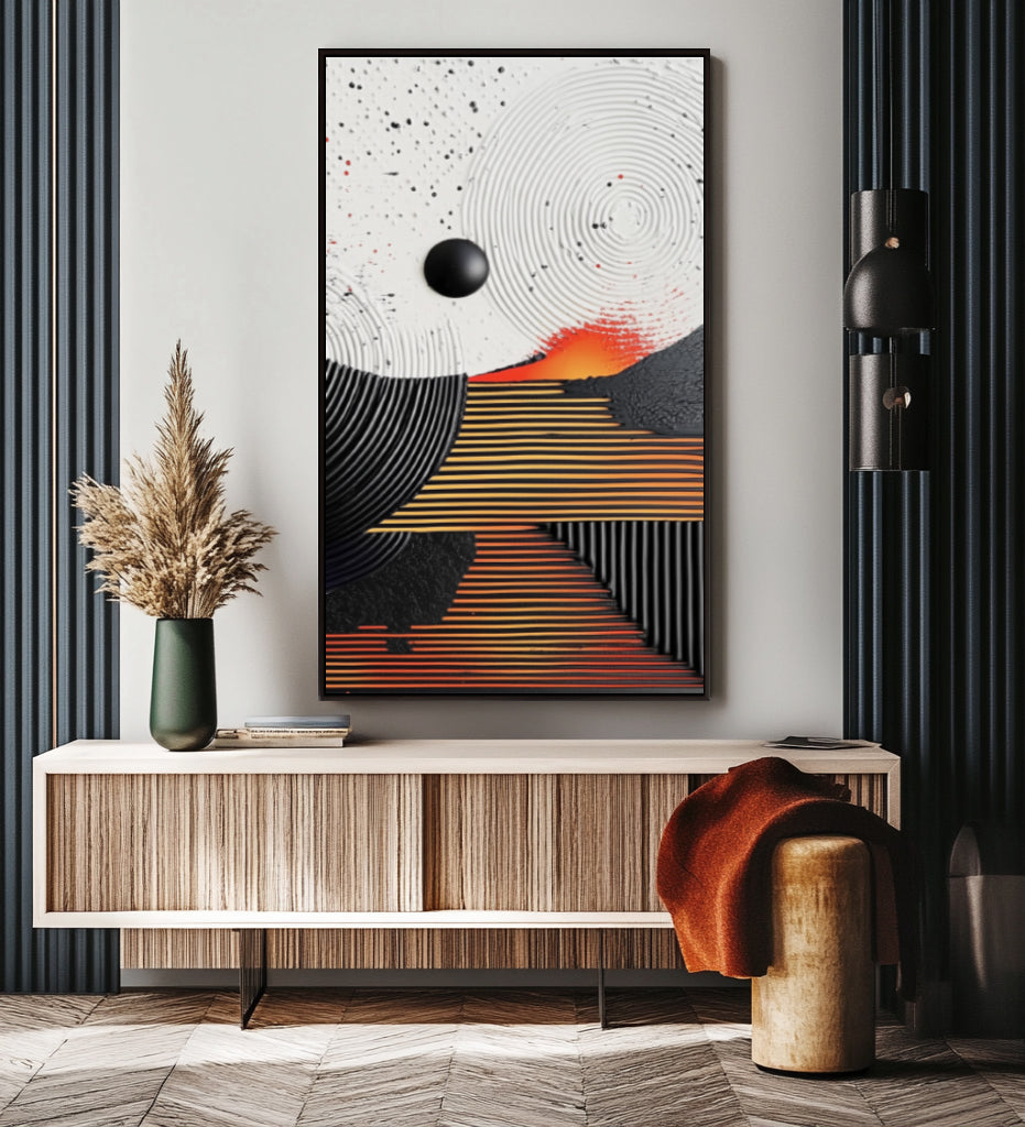vipgallery Textured Abstract Waves in Soft Neutrals-wp241608