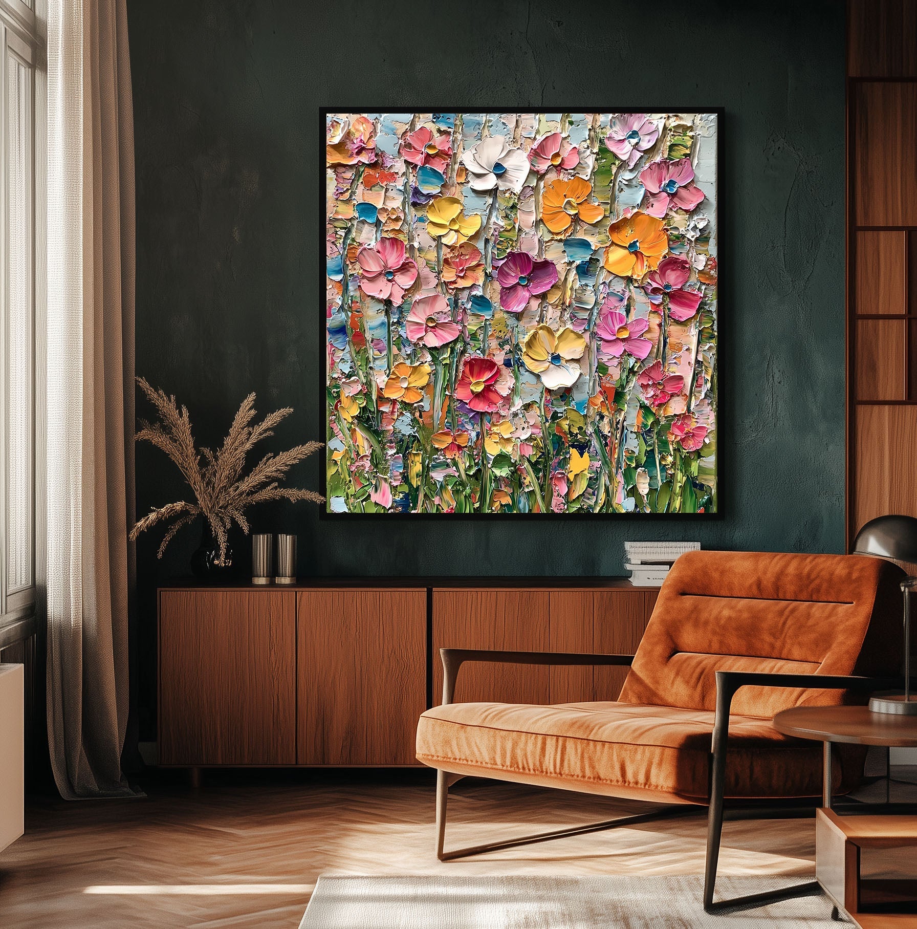 vipgallery Colorful Floral Meadow Canvas-wp241918