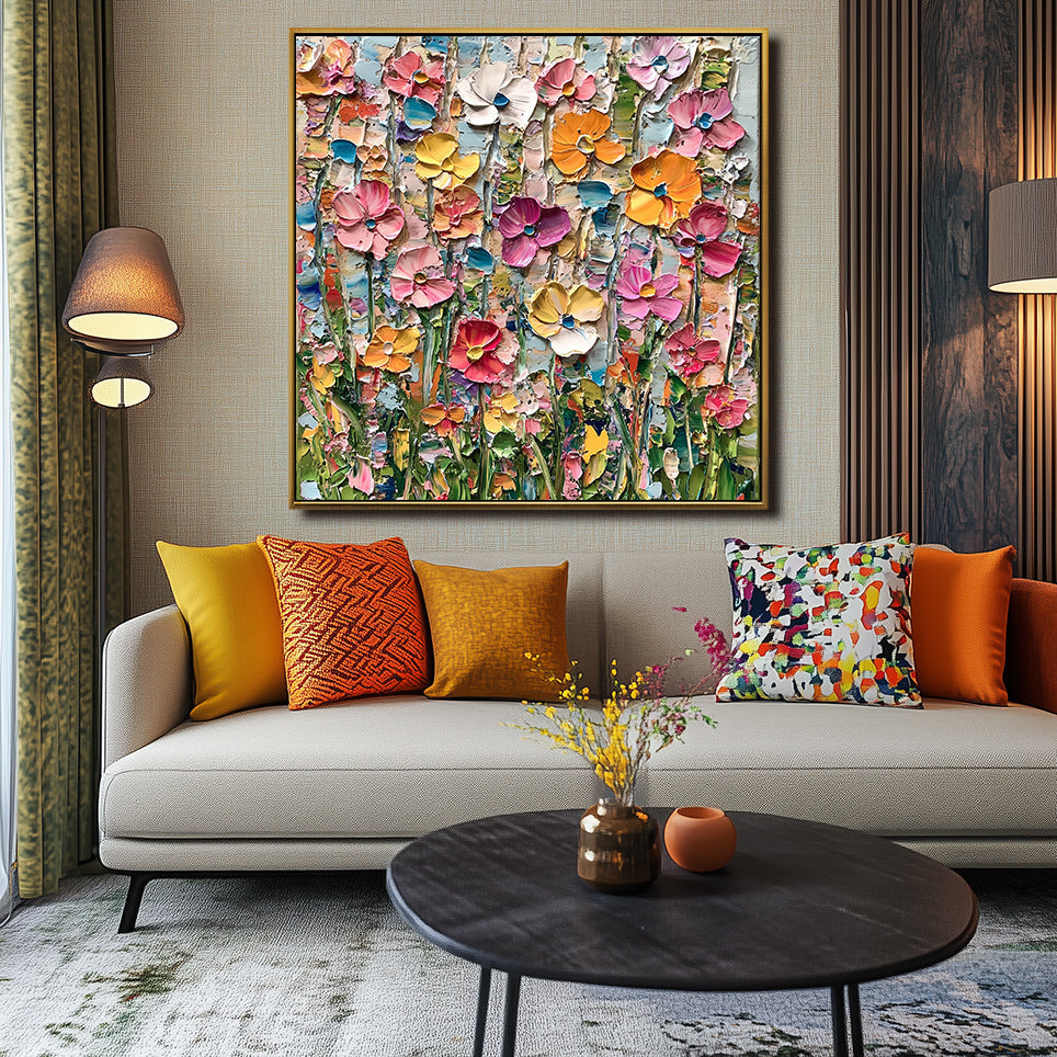 vipgallery Colorful Floral Meadow Canvas-wp241918