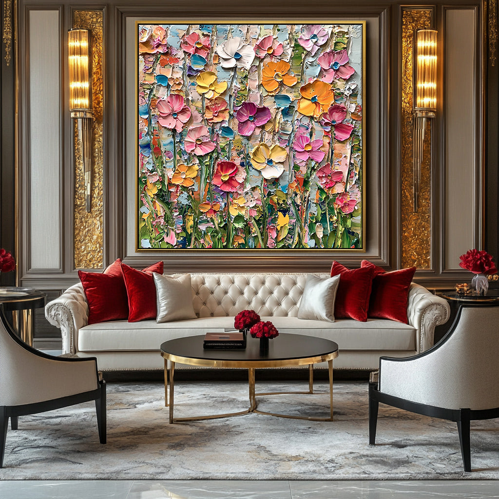 vipgallery Colorful Floral Meadow Canvas-wp241918