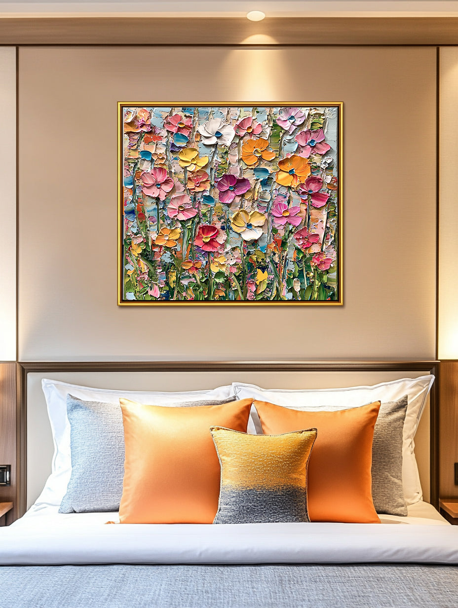 vipgallery Colorful Floral Meadow Canvas-wp241918