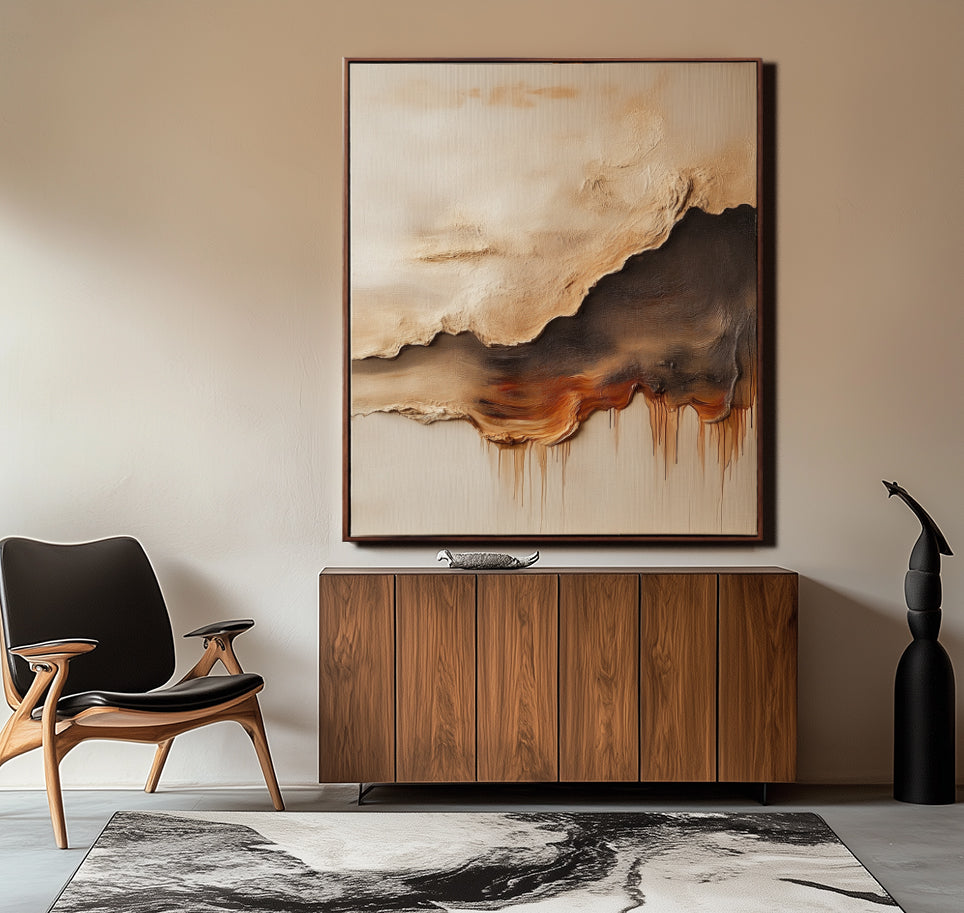 vipgallery Abstract Earth Tone Artwork-wp242158