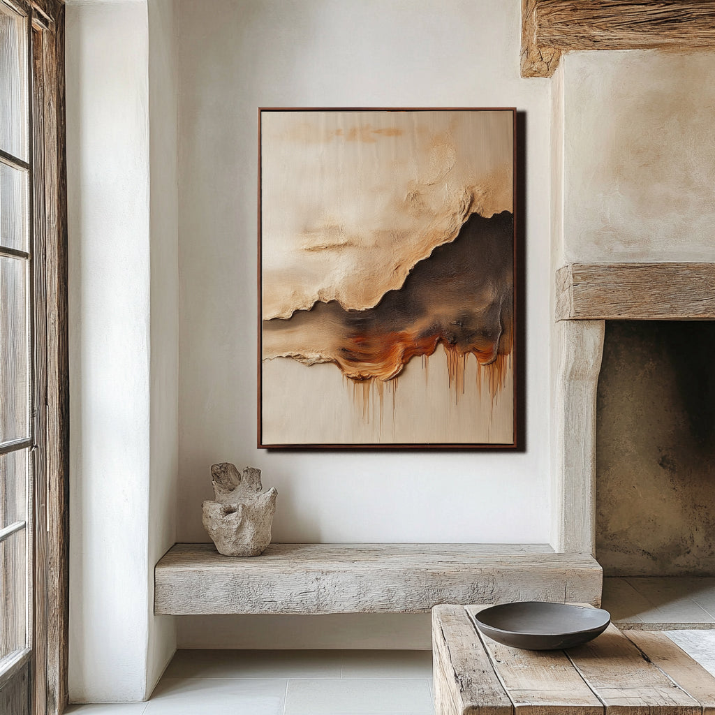 vipgallery Abstract Earth Tone Artwork-wp242158