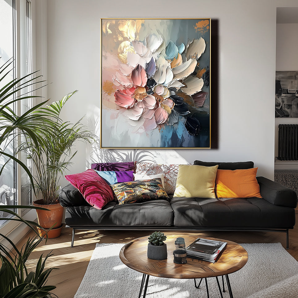 vipgallery Serene Shores: Textured Coastal Artwork-wp242268