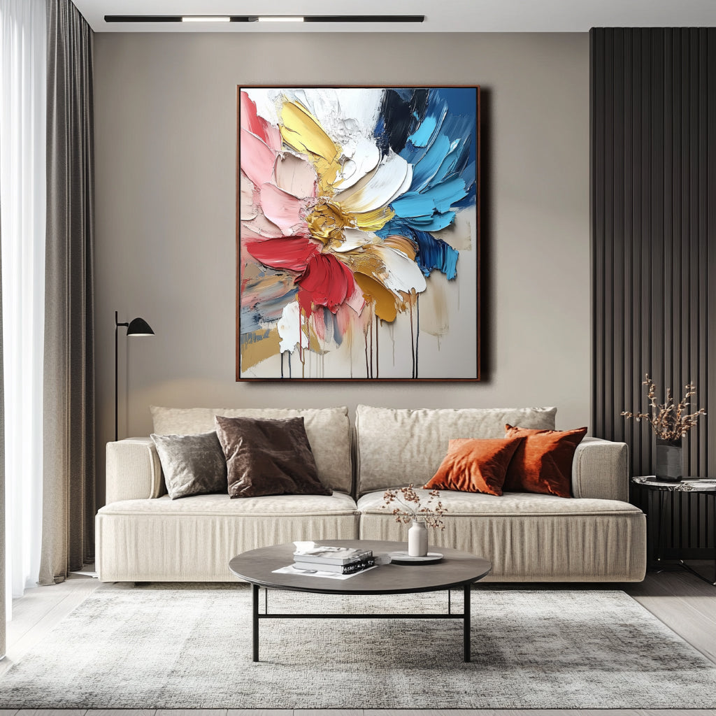 vipgallery Ethereal Tides: Textured Ocean Artwork-wp242288