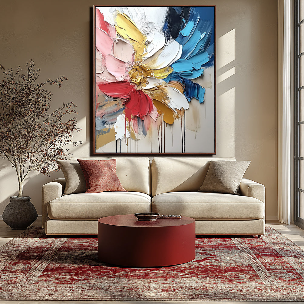 vipgallery Ethereal Tides: Textured Ocean Artwork-wp242288
