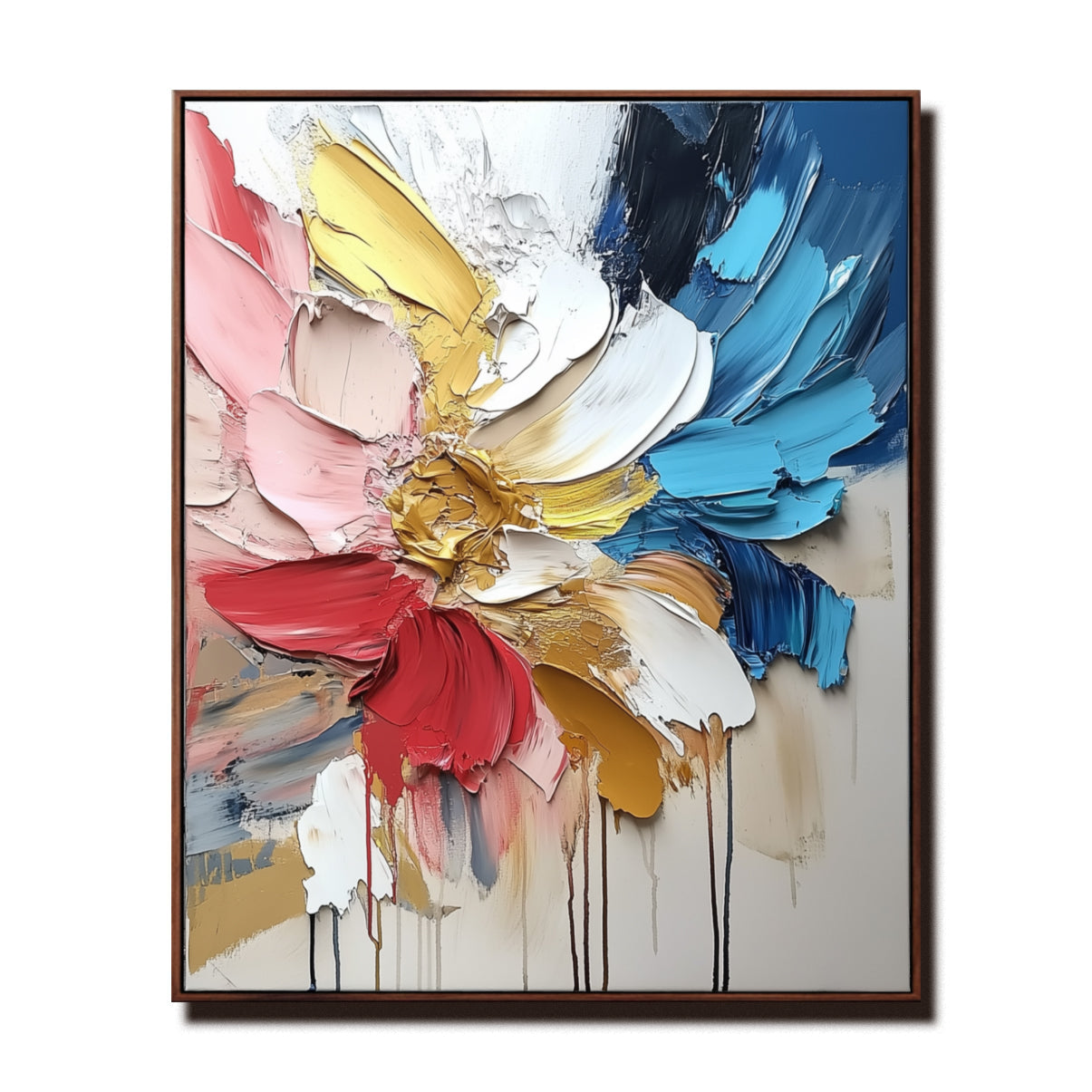 vipgallery Ethereal Tides: Textured Ocean Artwork-wp242288