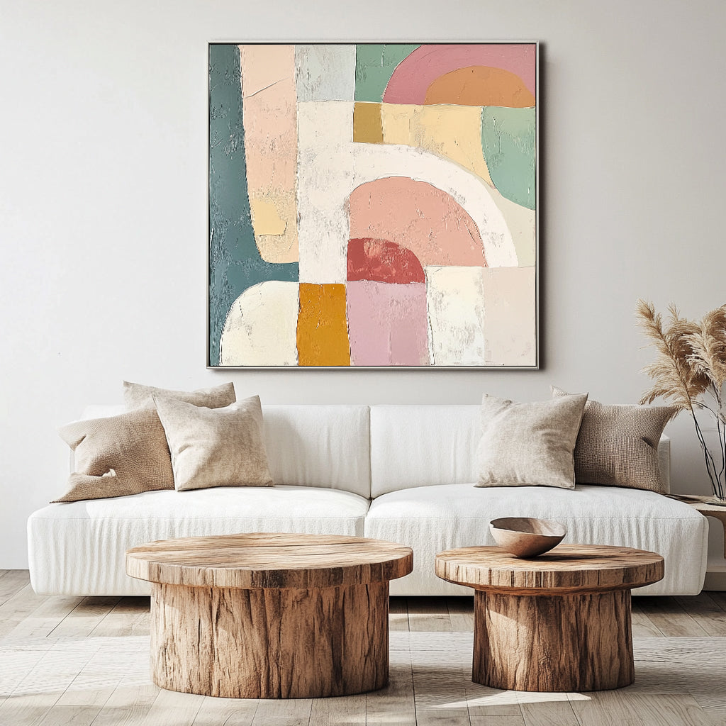 vipgallery Arches of Serenity: Geometric Abstract-wp242328