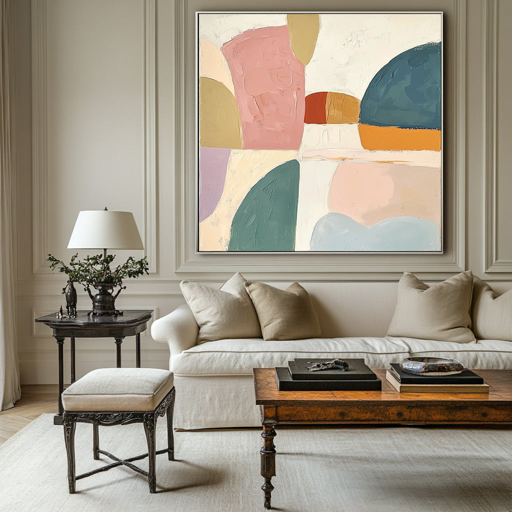 vipgallery Textured Abstract Ocean Swells in Soft Tones-wp242338