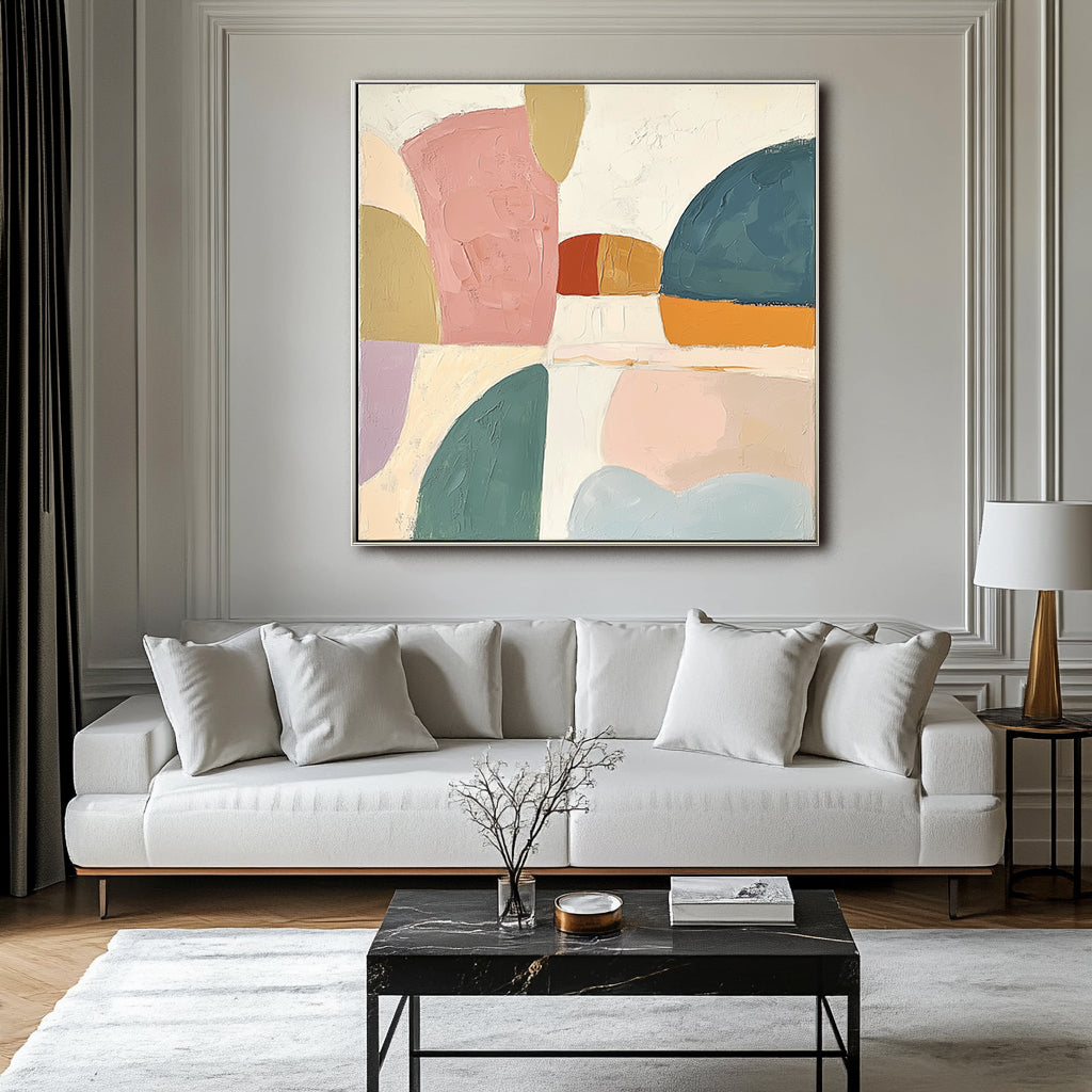 vipgallery Textured Abstract Ocean Swells in Soft Tones-wp242338