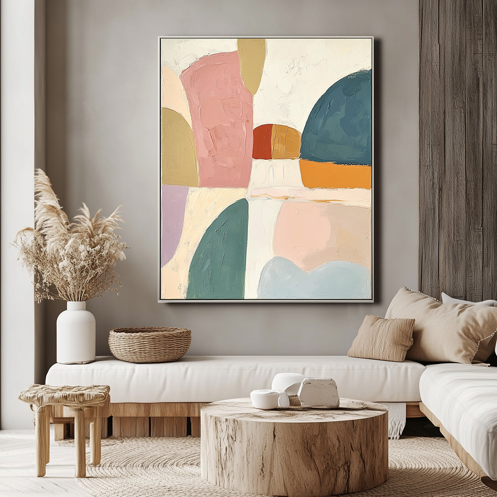 vipgallery Textured Abstract Ocean Swells in Soft Tones-wp242338