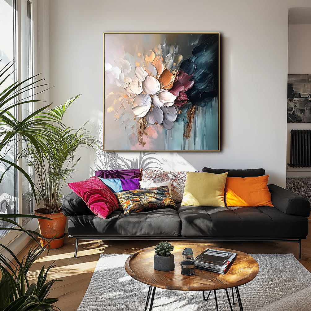 vipgallery Textured Abstract Waves in Warm Neutrals-wp242348