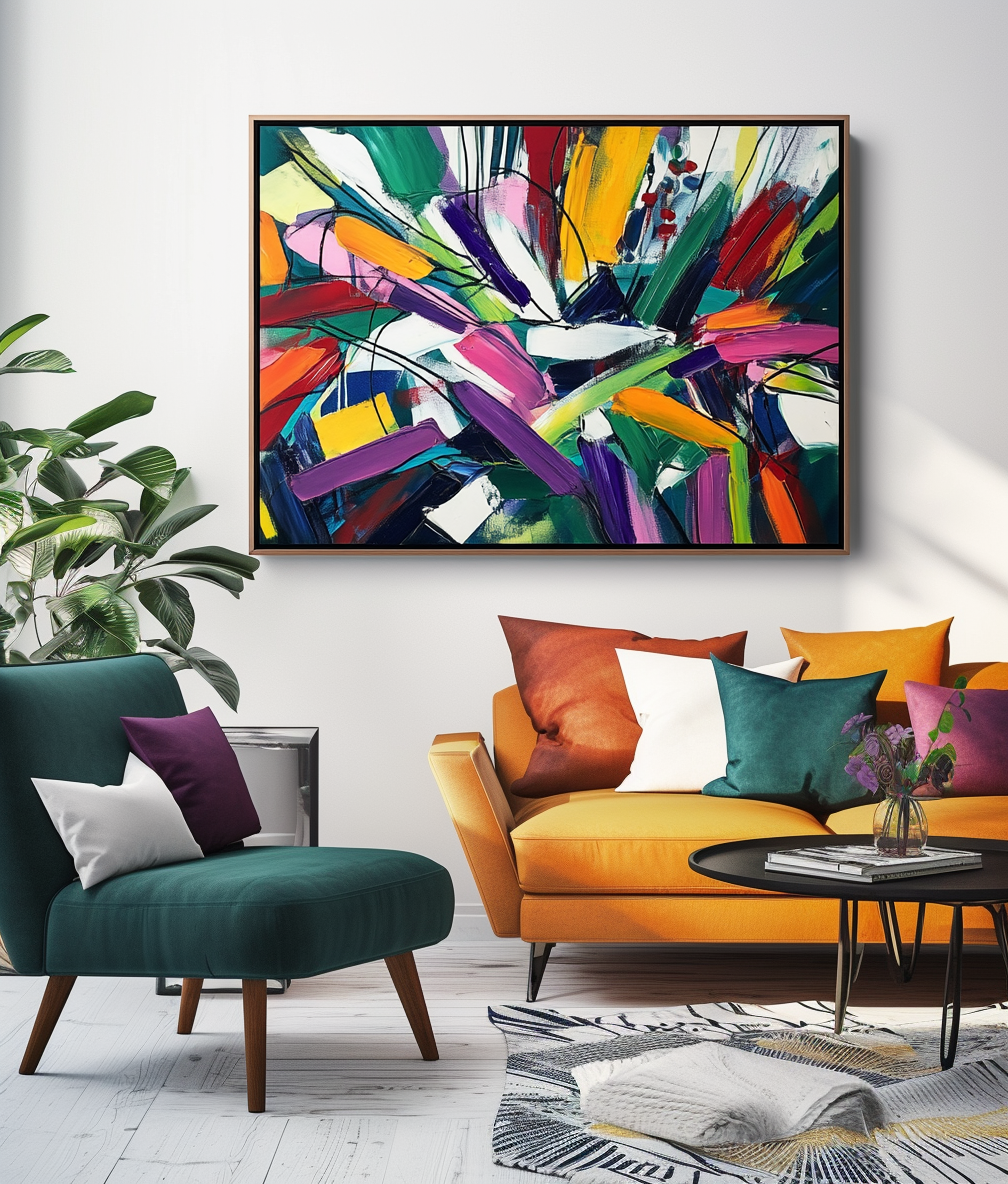 vipgallery Celestial Waves: Textured Ocean Abstract-wp242448