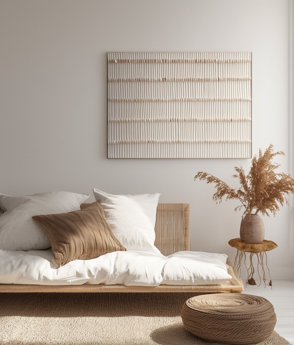 vipgallery Ebbing Horizons: Textured Ocean Art-wp242548