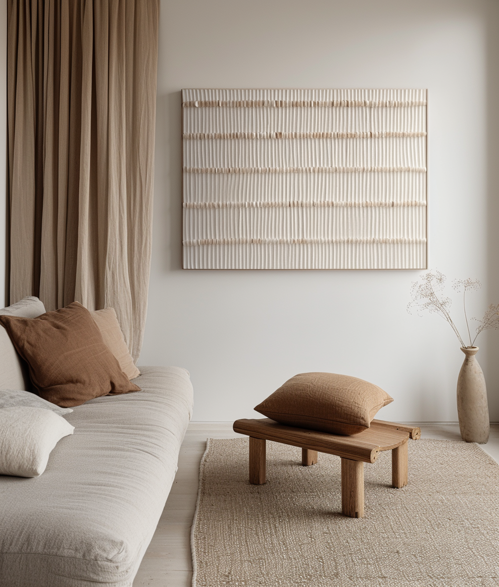 vipgallery Ebbing Horizons: Textured Ocean Art-wp242548