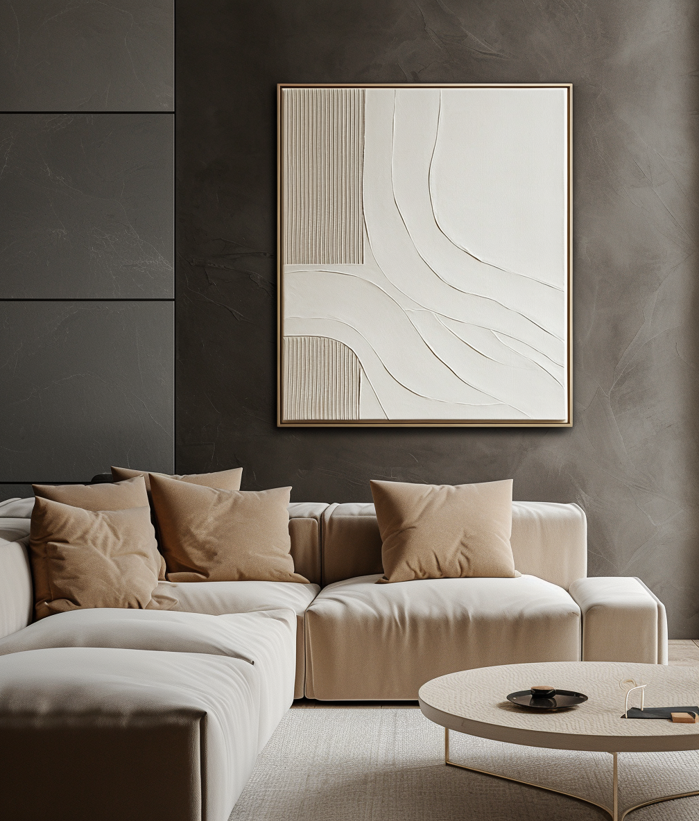 vipgallery Gentle Tides: Textured Ocean Abstract-wp242638