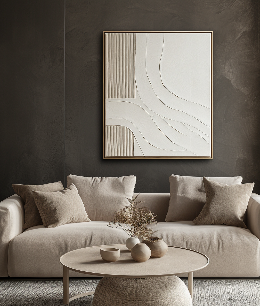 vipgallery Gentle Tides: Textured Ocean Abstract-wp242638