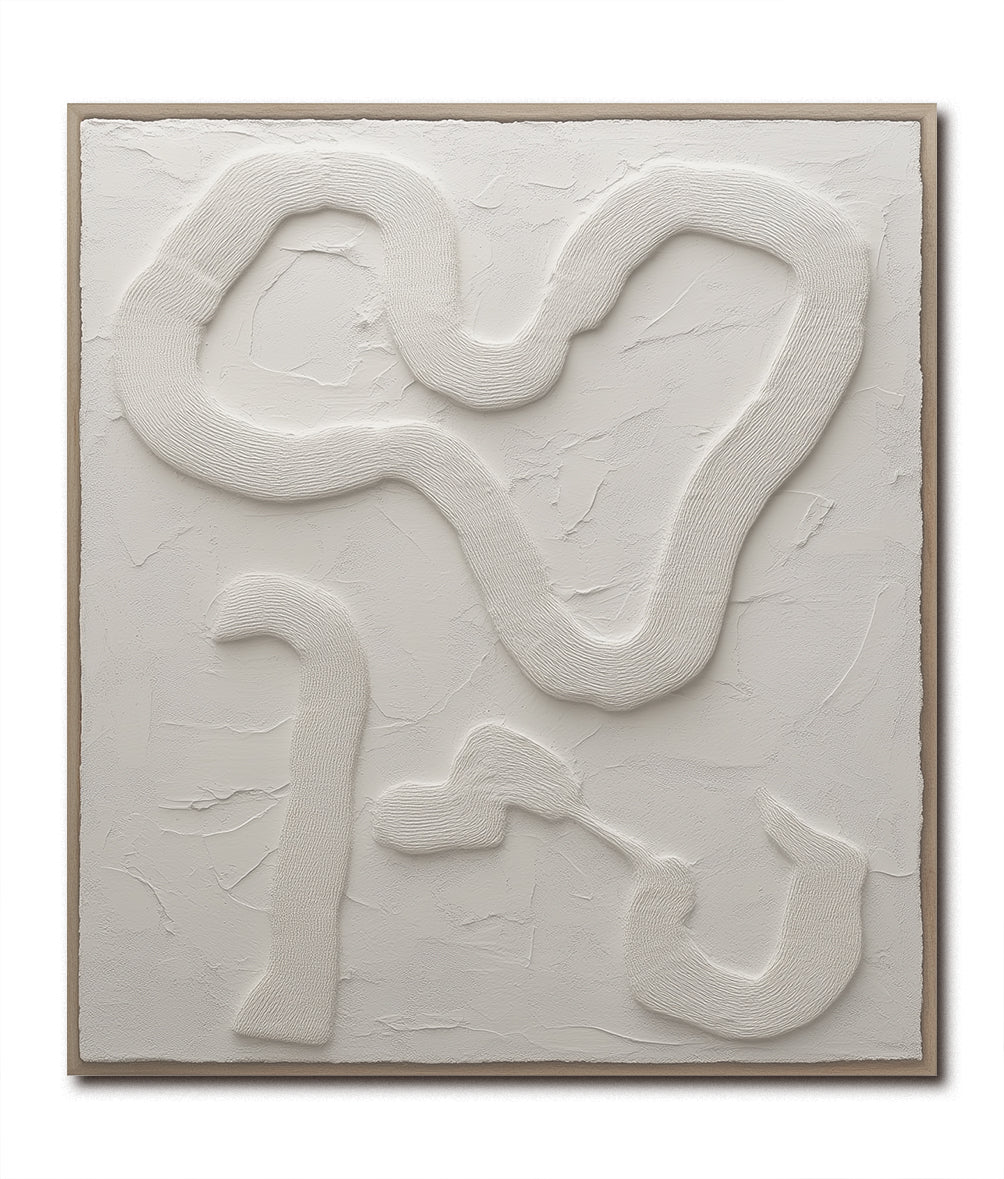 vipgallery Textured Abstract Waves in Soft Grays and Whites-wp242688