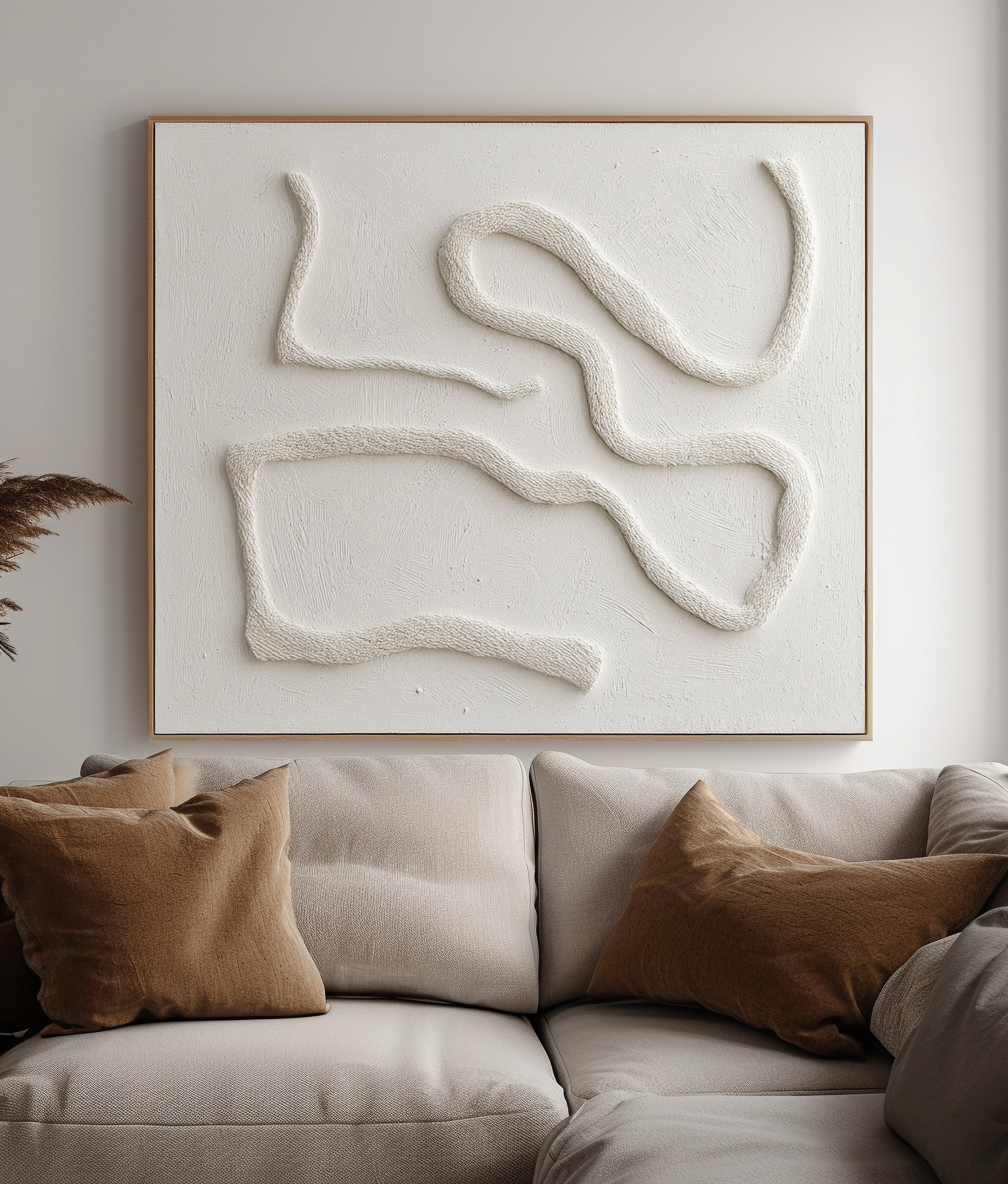 vipgallery Textured Abstract Waves in Earthy Tones-wp242718