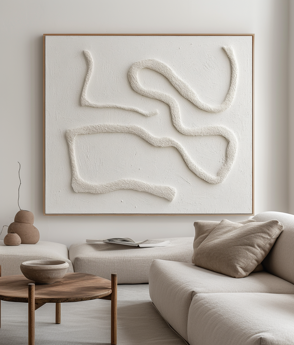 vipgallery Textured Abstract Waves in Earthy Tones-wp242718