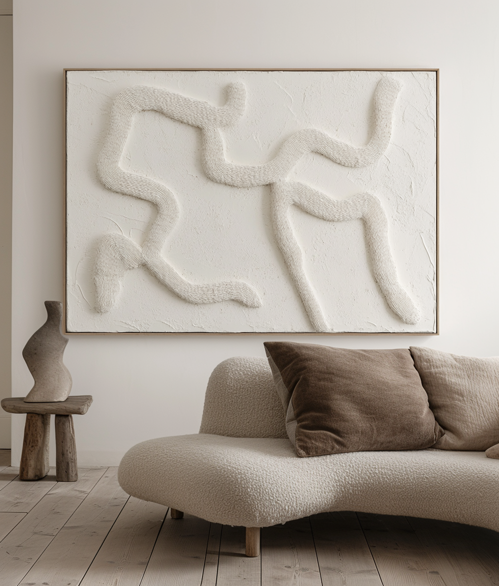 vipgallery Ebb and Flow: Textured Ocean Art-wp242728