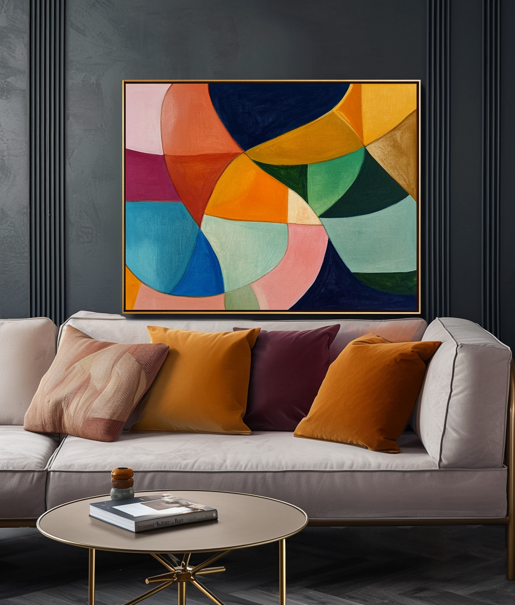 vipgallery Celestial Waves: Textured Ocean Art-wp242748