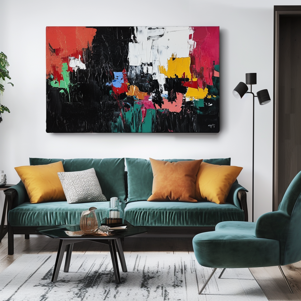 vipgallery Tranquil Horizon: Textured Ocean Art-wp242768