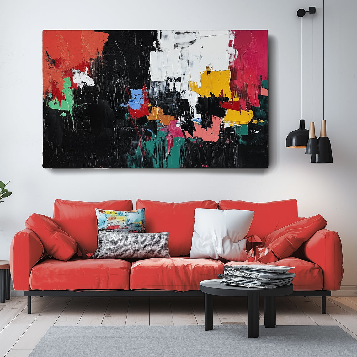 vipgallery Tranquil Horizon: Textured Ocean Art-wp242768