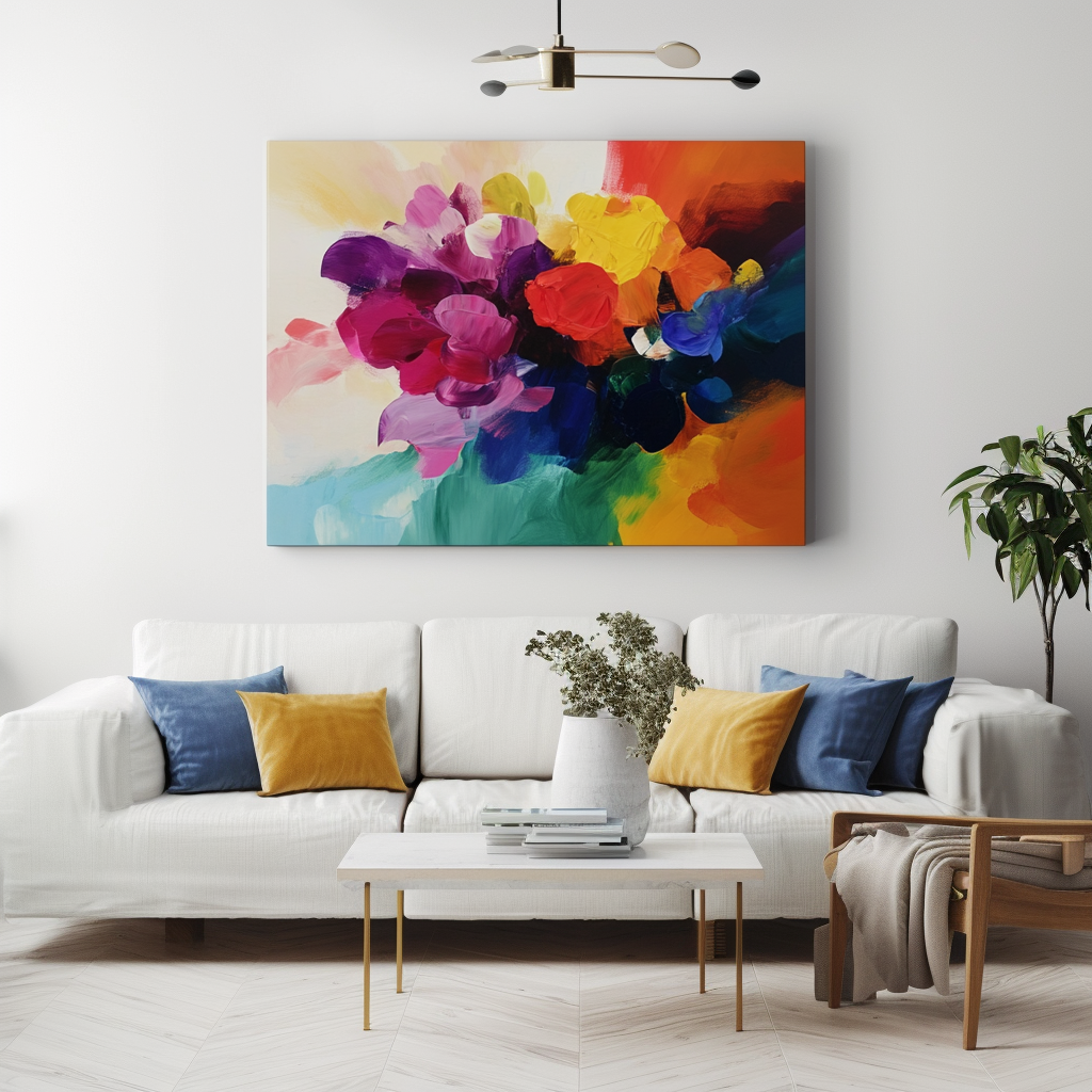 vipgallery Textured Abstract Landscape with Metallic Accents-wp242868