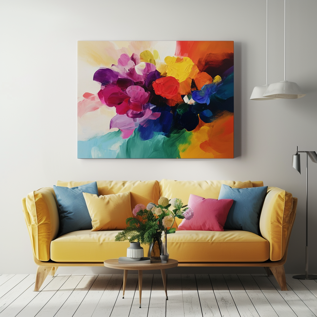vipgallery Textured Abstract Landscape with Metallic Accents-wp242868