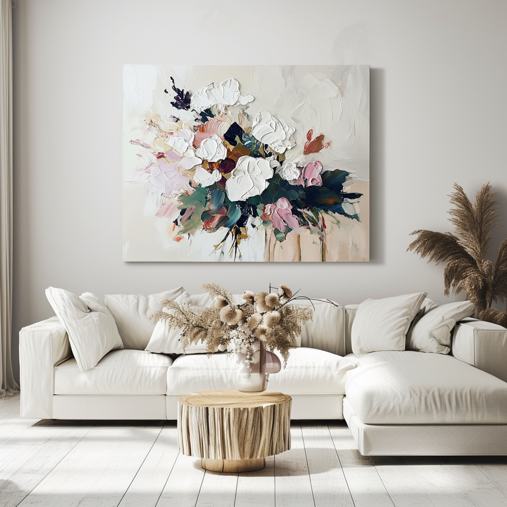 vipgallery Textured Abstract Landscape with Soft Tones-wp242878