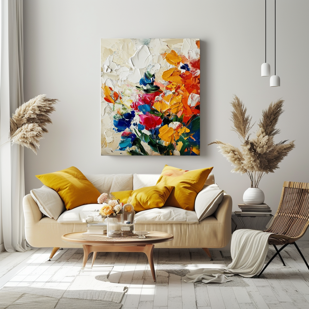 vipgallery Textured Abstract Earth and Sky Painting-wp242888