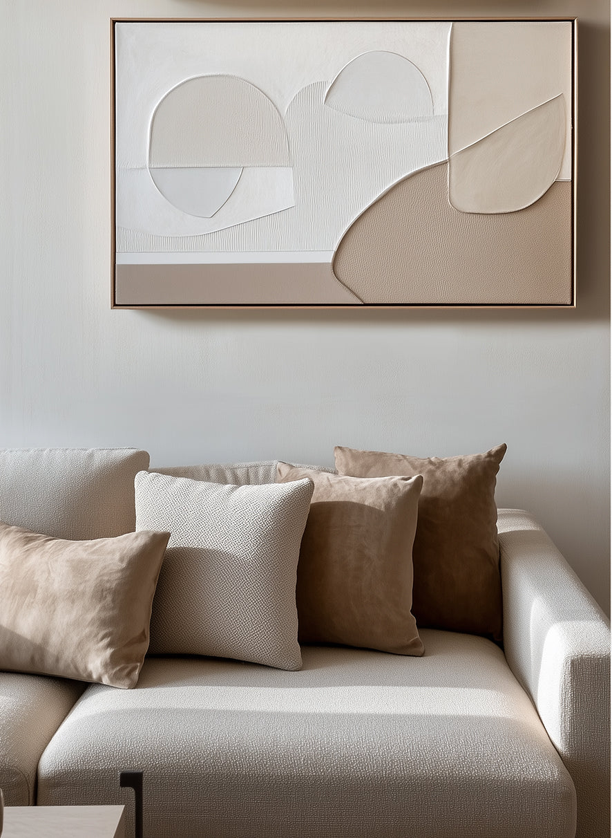 vipgallery Textured Abstract Waves in Muted Tones-wp242918