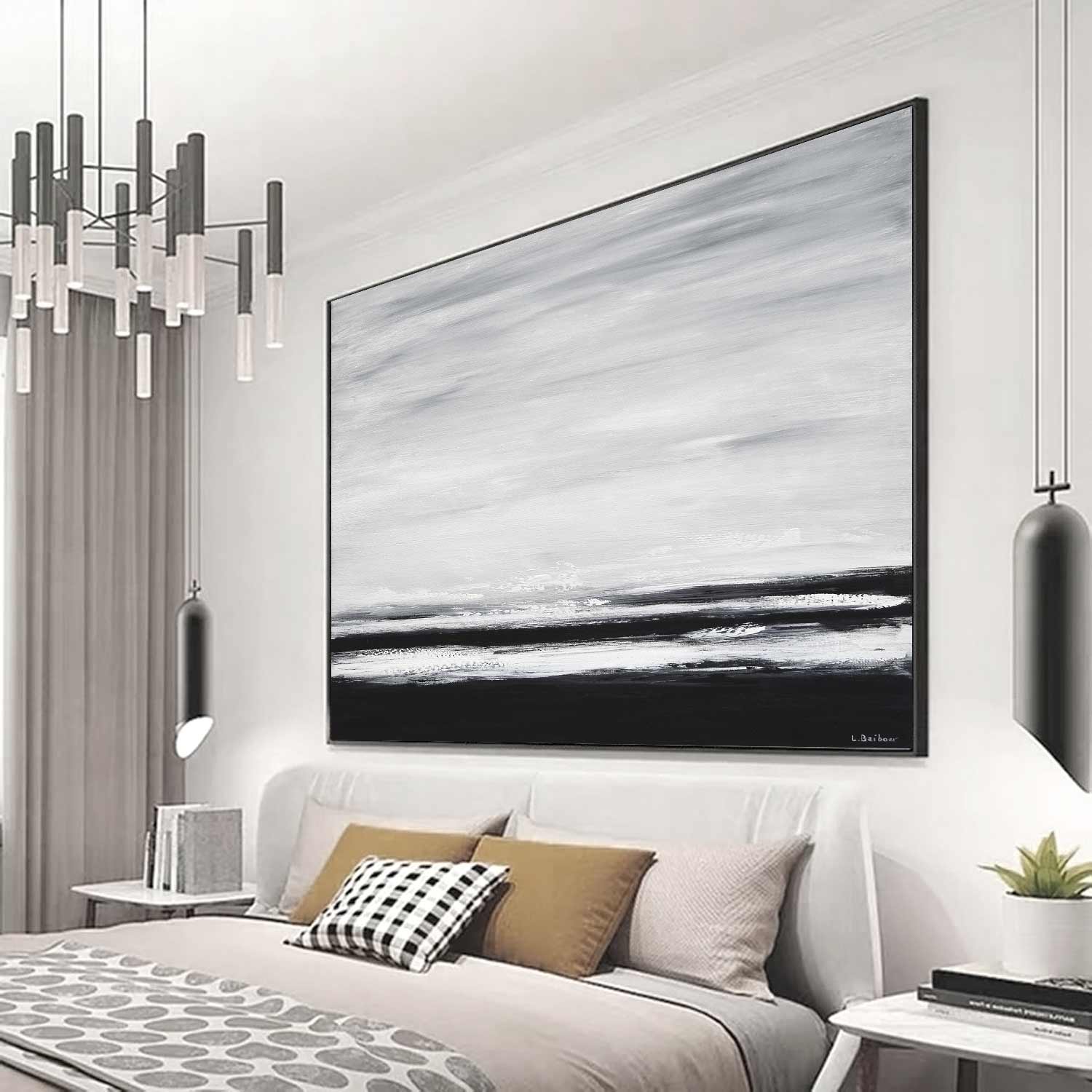 vipgallery Black & White Wall Art "Changing Seasons"