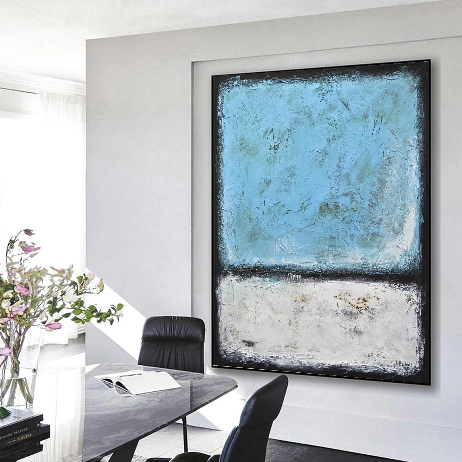 vipgallery Mark Rothko Inspired Painting On Canvas "Decode"