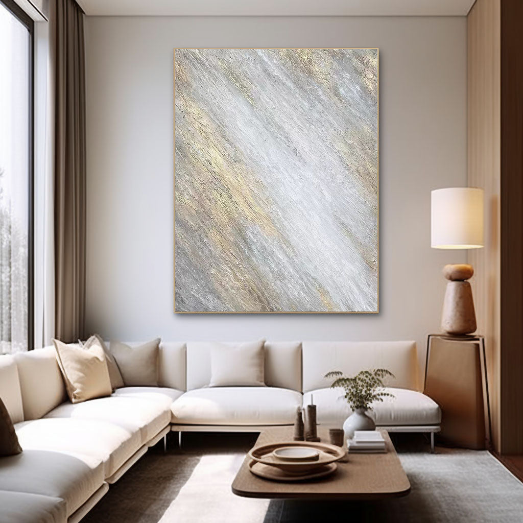 vipgallery Grey Minimalist Painting #CXA 001