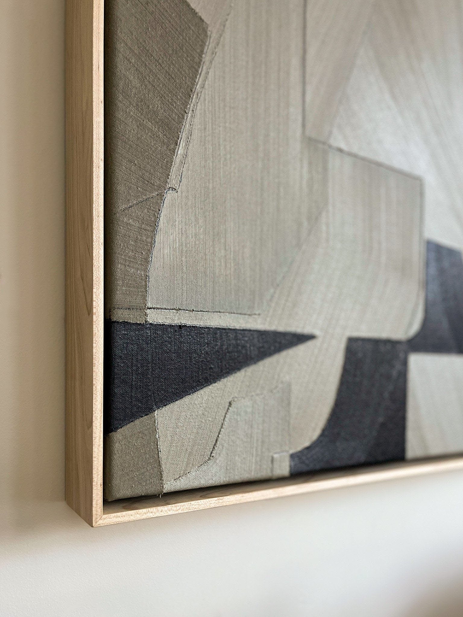 vipgallery Grey Minimalist Painting #CXA 010