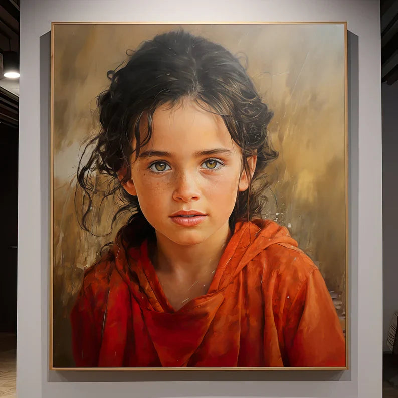 vipgallery Custom Oil Painting Portraits from Your Photos - Family & Pets#1