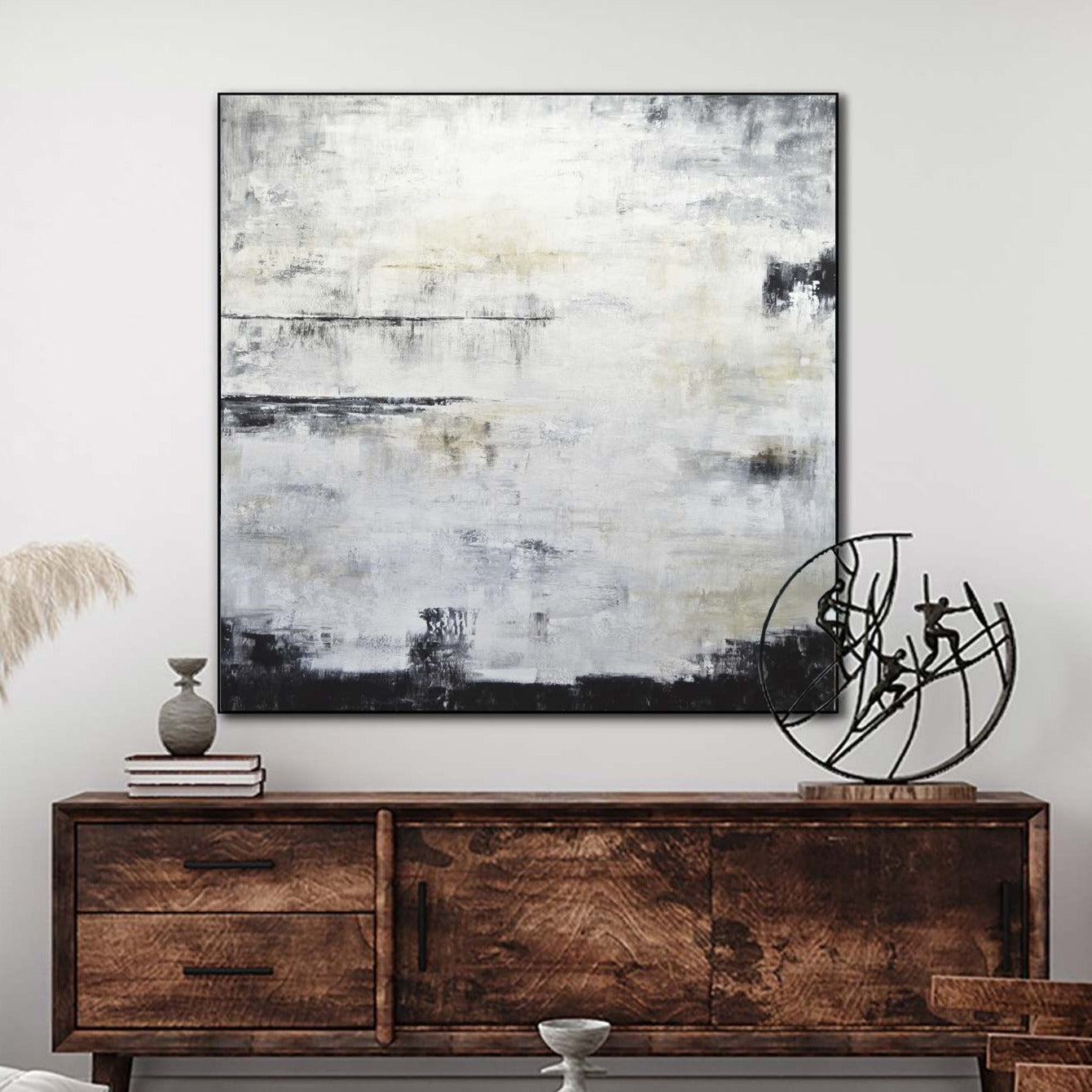 vipgallery Contemporary Art Huge Abstract Painting "The Spectator"
