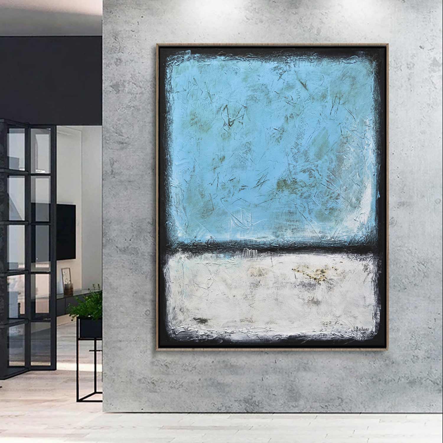 vipgallery Mark Rothko Inspired Painting On Canvas "Decode"