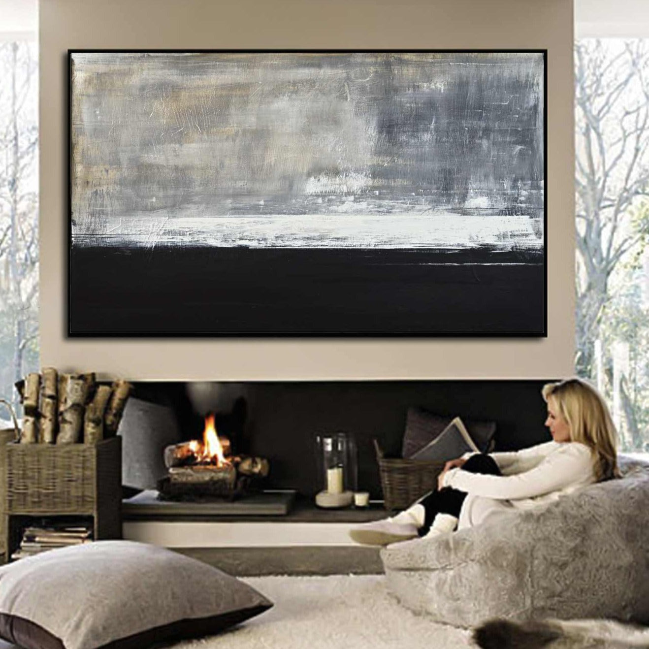 vipgallery Abstract Painting Exclusive Home Decor "Spirit"
