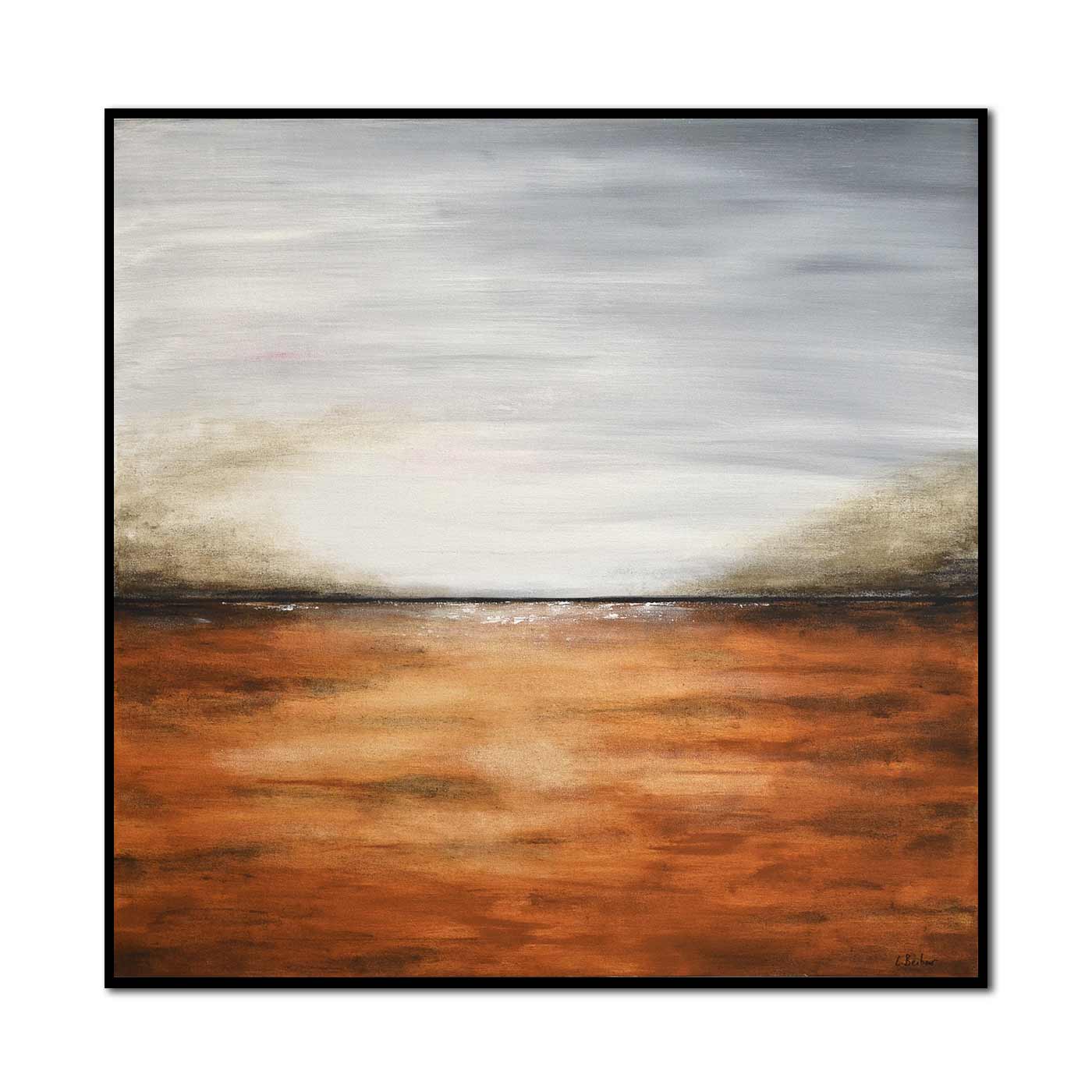vipgallery Sienna Amber Landscape Oil Painting "The Change"