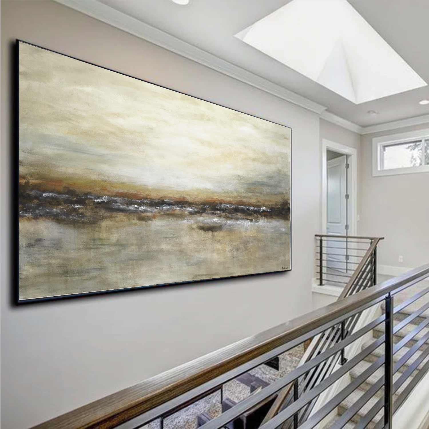 vipgallery Artwork Earth Tones Brown Sienna "Not Afraid"